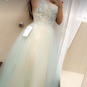 macy's ball gown dresses